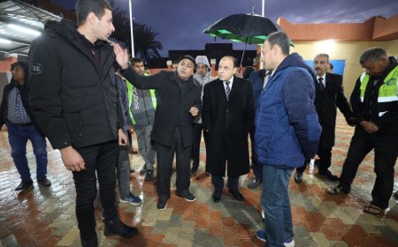 محافظ كفرالشيخ يتفقد محطة رافع صرف صحي برج مغيزل بمطوبس ضمن مشروعات “حياة كريمة”