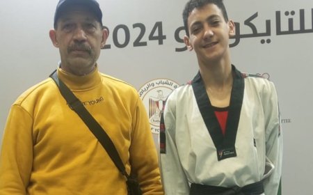 انضمام ابن المشروع القومي للموهبة بكفرالشيخ لمعسكر منتخب التايكوندو 