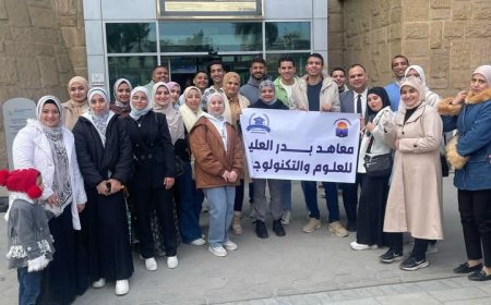 زيارة معاهد بدر العليا لمستشفى 57357