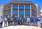 رئيس جامعة القاهرة يتابع أعمال إنشاء مجمع طب الأطفال بأكتوبر