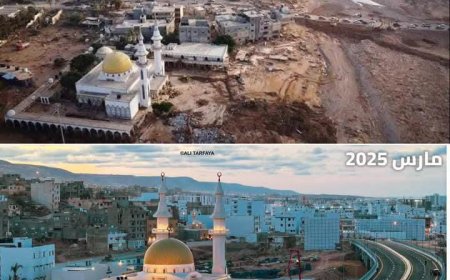 الجهود الإنسانية المصرية للشعب الليبي.. الواقع الجديد بدرنة بسواعي وأيادي مصرية