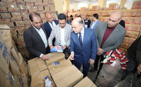 محافظ كفرالشيخ يتابع توافر السلع الأساسية ويؤكد استمرار الجهود لضبط الأسواق