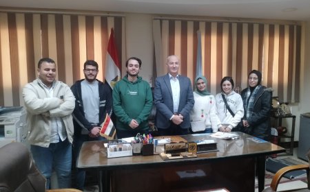 وكيل وزارة الشباب بكفر الشيخ يلتقي فريق المديرية المشارك فى برنامج "عباقرة الصحاب"