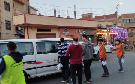 "مبادرة إفطار صائم على الطريق في شهر رمضان"