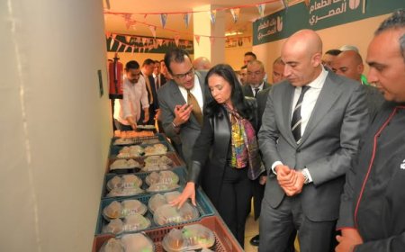 وزيرالتربية والتعليم و التضامن الاجتماعي يزوران مقر بنك الطعام المصري