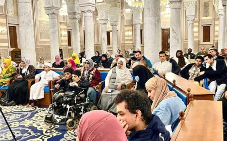 الملتقي الثقافي بمسجد السيدة زينب ينمي إبداعات ذوي الهمم 