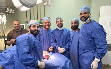نجاح زراعة يد مبتورة لمريض في مستشفي القصر العيني 