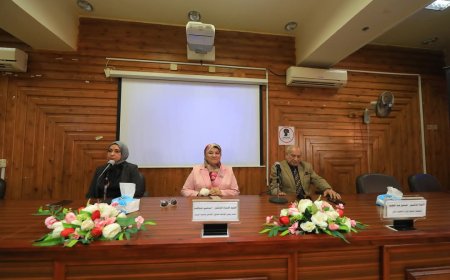 ندوة توعوية حول التطوع في زمن حروب الجيل الرابع بكلية التربية الرياضية بكفر الشيخ