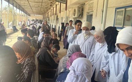 التوعية بصحة الفم والأسنان بمستشفيات كفرالشيخ