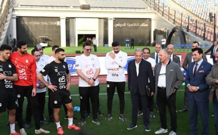 وزير الرياضة يهنئ المنتخب بالفوز علي إثيوبيا 