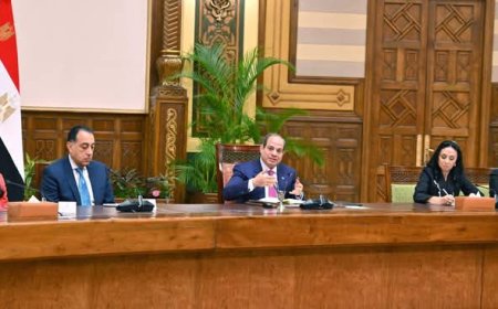 الرئيس يوجه كلمة لعظيمات مصر 