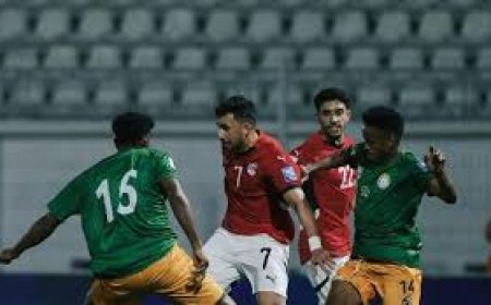 منتخب مصر هزم إثيوبيا بثنائية وعزز صدارته