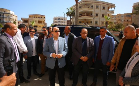 محافظ كفرالشيخ يتفقد استعدادات مصيف بلطيم لاستقبال عيد الفطر