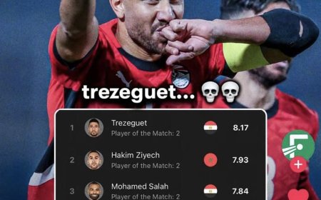 تريزيجيه أفضل لاعب في تصفيات أفريقيا كأس العالم 