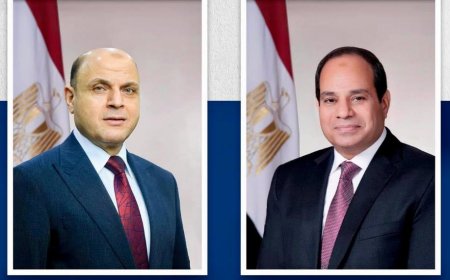 محافظ كفرالشيخ يهنئ الرئيس السيسى بعيد الفطر 