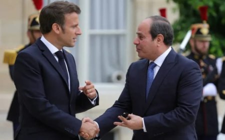 غدا .. قمة مصرية فرنسية بين السيسي وماكرون