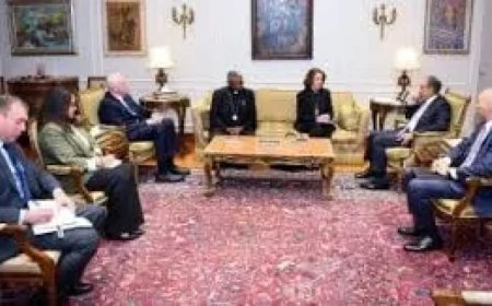 وزير الخارجية  يستقبل وفدا من منظمة كنائس من أجل السلام  الامريكية
