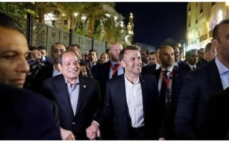 اتحاد العمال: جولة السيسي وماكرون بخان الخليلي رسالة أمان للعالم