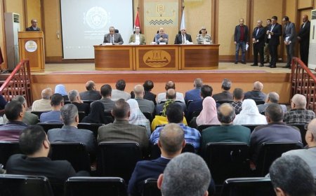 محافظ كفرالشيخ يعقد اجتماعًا موسعًا للإعداد لتنفيذ مشروع التدريب العملي المشترك