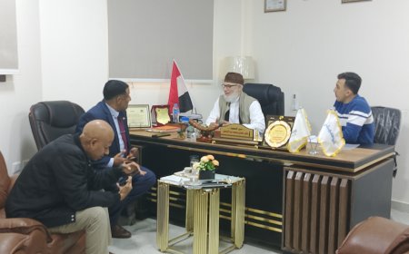 جمعيه الوسيم تستقبل مدير شركه بترول شمال سيناء