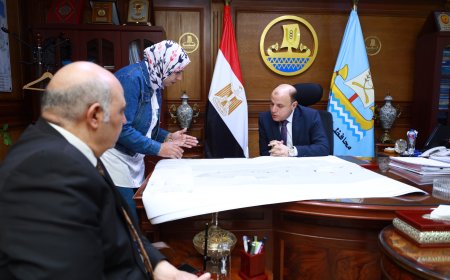 محافظ كفرالشيخ يعتمد المخطط التفصيلي المعدل لمدينة برج البرلس
