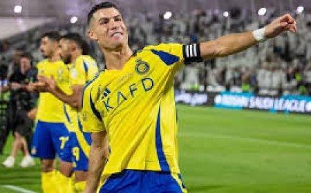 الاسطورة "كريستيانو رونالدو" يحصل على جائزة هدف الأسبوع بالدوري السعودي