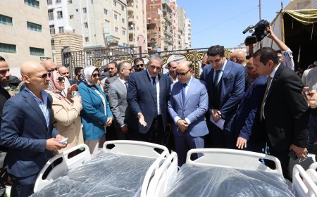 حزب الشعب الجمهوري يهدي مستشفى كفرالشيخ العام أجهزة متطورة