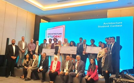 هندسة القاهرة الاولى في مسابقة تصميم وتطوير المباني