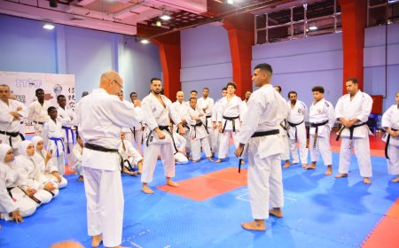 انطلاق "الماستر كورس الدولي" للكاراتيه التقليدي بالقاهرة