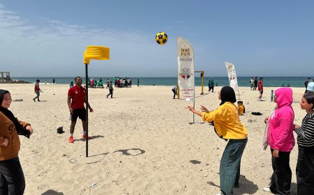 انطلاق فاعليات الأنشطة الشاطئية للنشء بالعريش احتفالًا بتحرير سيناء