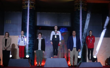 جودي عبدالله تحقق برونزية جهاز حصان القفز في بطولة كأس العالم للجمباز الفني