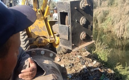 محافظ كفرالشيخ: صيانة بوابة مياه الرى بـ «فم الخص» لخدمة أكثر من ألف فدان بقرية برمبال بمطوبس