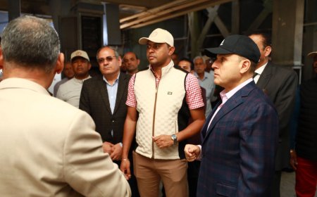 محافظ كفرالشيخ ووزير زراعة جمهورية مدغشقر يعقدان اجتماعًا بمركز البحوث الزراعية