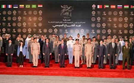 الرئيس السيسي يفتتح بطولة العالم العسكرية للفروسية 