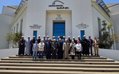 أئمة الأوقاف في زيارة لفرع مكتبة الإسكندرية 