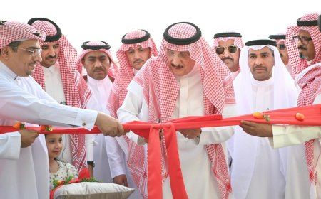 أمير جازان يُدشن مهرجان المانجو والفواكه الاستوائية الـ(21)