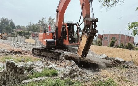 محافظ كفرالشيخ يتابع الموجة الـ 26 لإزالة التعديات على أملاك الدولة والأراضي الزراعية