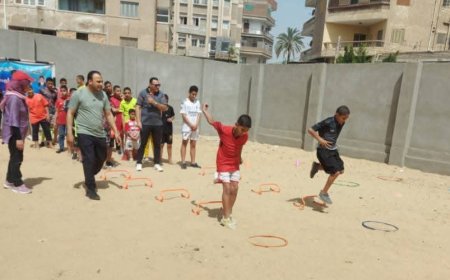 رياضة كفر الشيخ تطلق المهرجان الرياضي والترويحي تحت شعار «لست وحدك نحن معك»