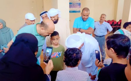 مراكز التخاطب بشباب كفر الشيخ تستقبل مسؤولي مؤسسة زايد العليا لذوي الهمم