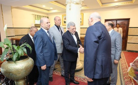 محافظ كفرالشيخ يستقبل رئيس هيئة الأوقاف المصرية