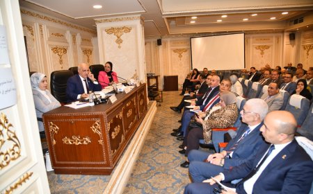 رئيس جامعة كفر الشيخ يناقش موازنة الجامعة فى اجتماع لجنة التعليم والبحث العلمي بمجلس النواب