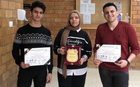 فريق كلية الذكاء الاصطناعي جامعة كفر الشيخ يفوز بالمركز الأول في المسابقة الدولية للابتكارات الذكية البيئية