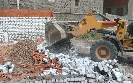 محافظ كفر الشيخ يتابع تنفيذ الموجة الـ26 لإزالة التعديات على أملاك الدولة