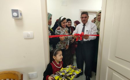 رئيس مجلس مدينه العريش يشهد إفتتاح مكتب تكافؤ الفرص وتمكين المرأة