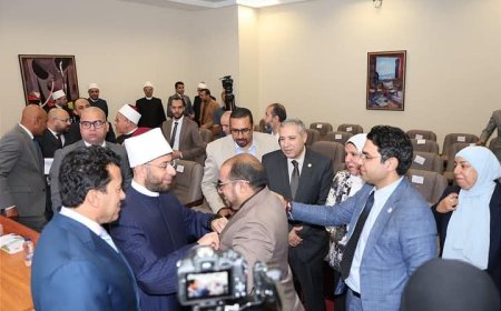 وزيرا الأوقاف والشباب يبحثان أفكار اتحاد بشبابها