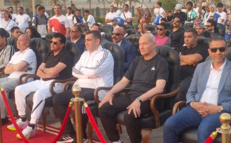 وكيل وزارة الشباب بكفر الشيخ يشارك إحتفالية وزارة الشباب باليوم العالمى للدراجات وثورة 30 يونيو