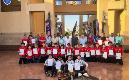 العاب الصالات بنادي الزهور تختتم الموسم بنجاح كبير