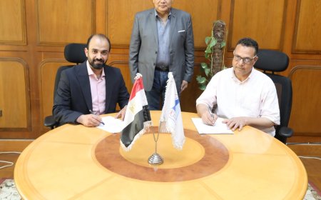 توقيع بروتوكول تعاون بين جامعة كفر الشيخ وأمانة المراكز الطبية