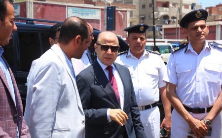 محافظ كفرالشيخ يتفقد أعمال رصف شارع الاستاد الرياضي ضمن الخطة الاستثمارية للعام المالي 2024/202