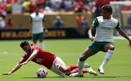 بالميراس البرازيلي يسجل الهدف الثاني في شباك الأهلي بمونديال الأندية